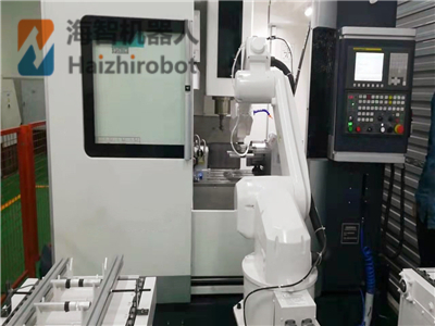 广东自动车床机械手 海智机床上下料机器人生产(图2)