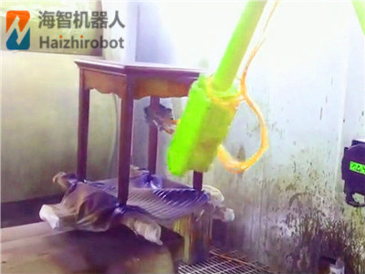 凳子喷漆机器人