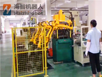 机器人冲床自动化生产！(图5)