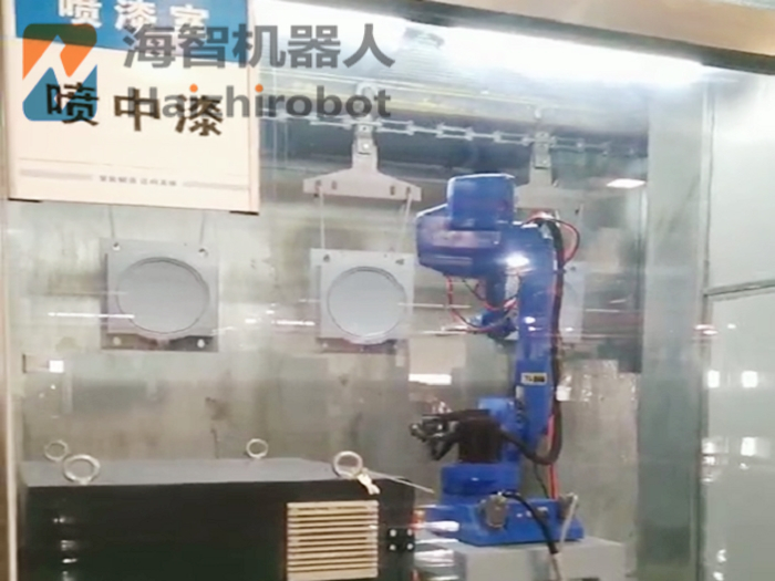 工件挂具喷漆机器人 涂装自动生产线