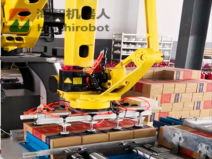 工业机器人码垛自动化生产线应用