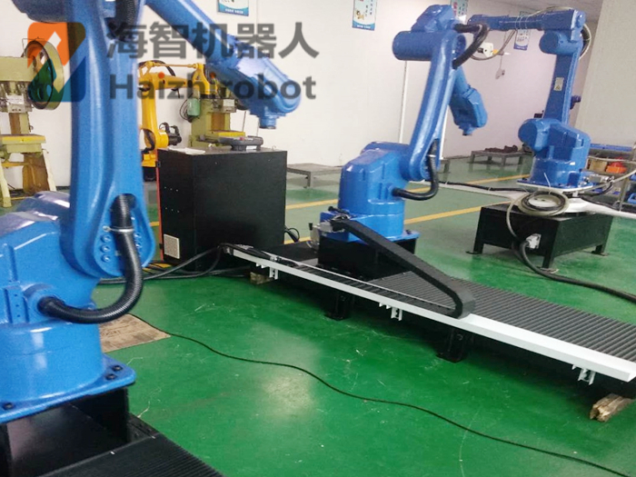 东莞市海智喷漆机器人在线追踪机型