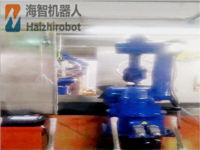 自动喷粉机器人的生产工艺流程