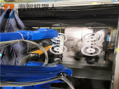 喷粉机器人系统构成 自动喷塑生产线