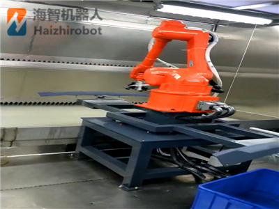 机器人涂装生产线的喷涂作业介绍