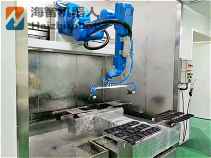 涂装车间喷涂机器人工作站