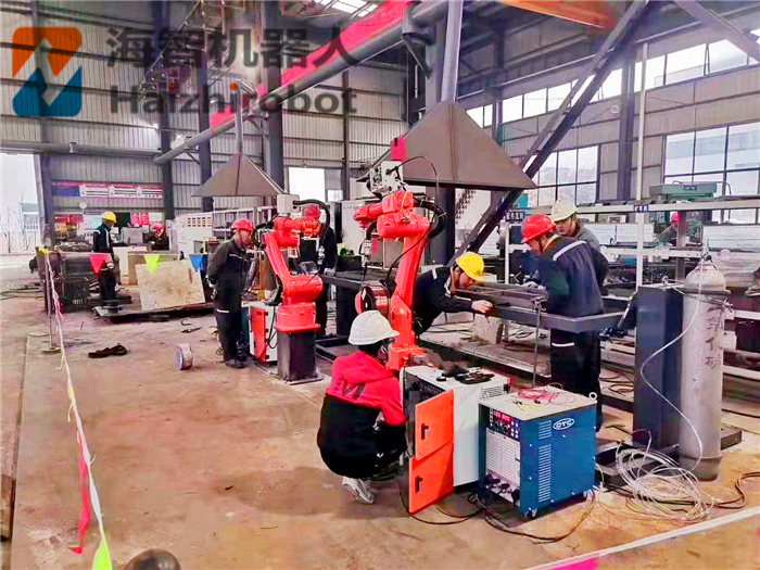 国产焊接机器人生产厂家安装调试！